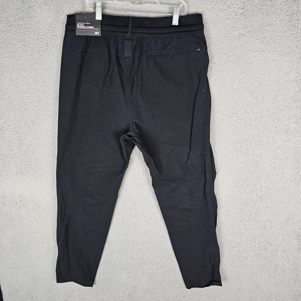 American Eagle Joggers Mens M Tall Black AE 24/7 Training Pant 5147 001
